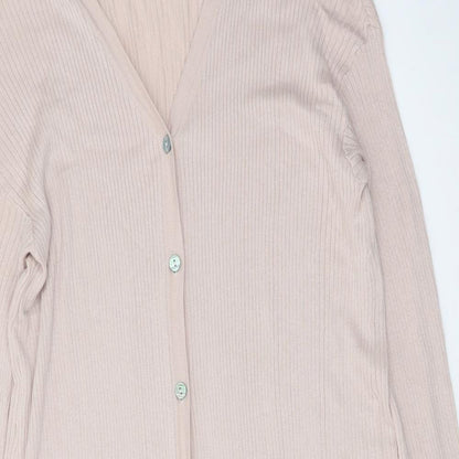 Womens UK Size L Seraphine Pink Cardigan Jumper