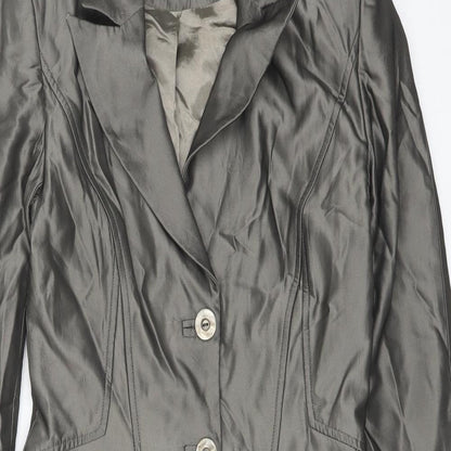 Womens UK Size 10 Coast Grey Pea Coat