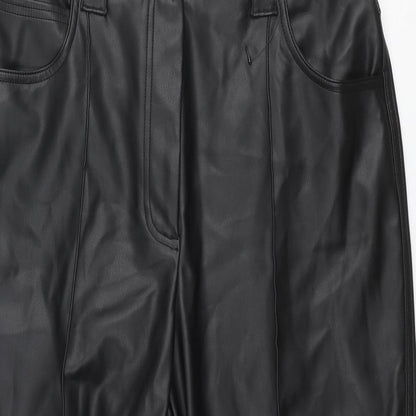 Womens UK Size 16 Marks and Spencer Regular Fit  Black Trousers