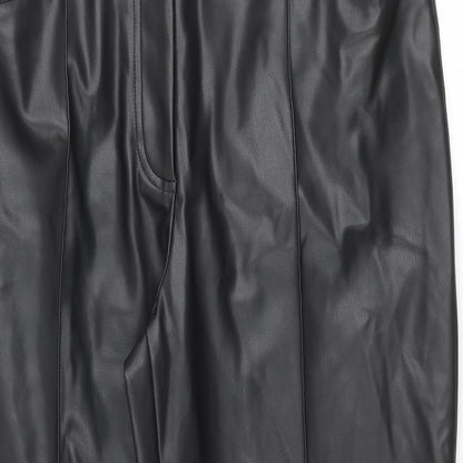 Womens UK Size 16 Marks and Spencer Regular Fit  Black Trousers