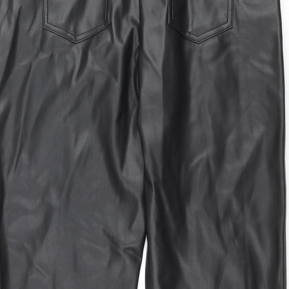 Womens UK Size 16 Marks and Spencer Regular Fit  Black Trousers
