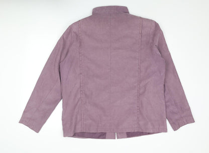 Womens UK Size 20 EWM Purple Jacket