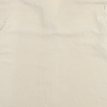 Berkertex Womens Beige Polyester Basic Button-Up Size 18 Collared