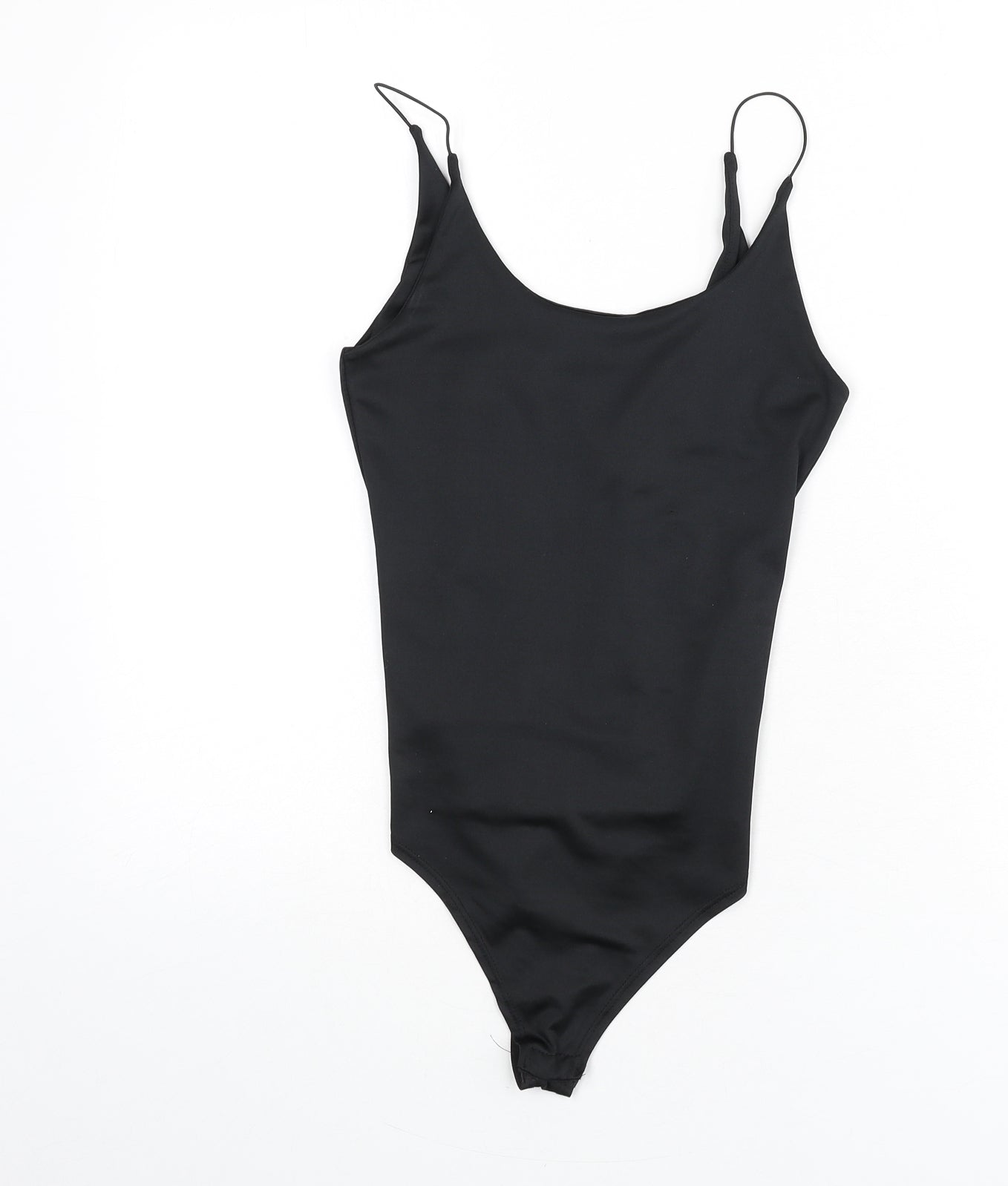 Womens UK Size S Amisu One-Piece Black Bodysuit