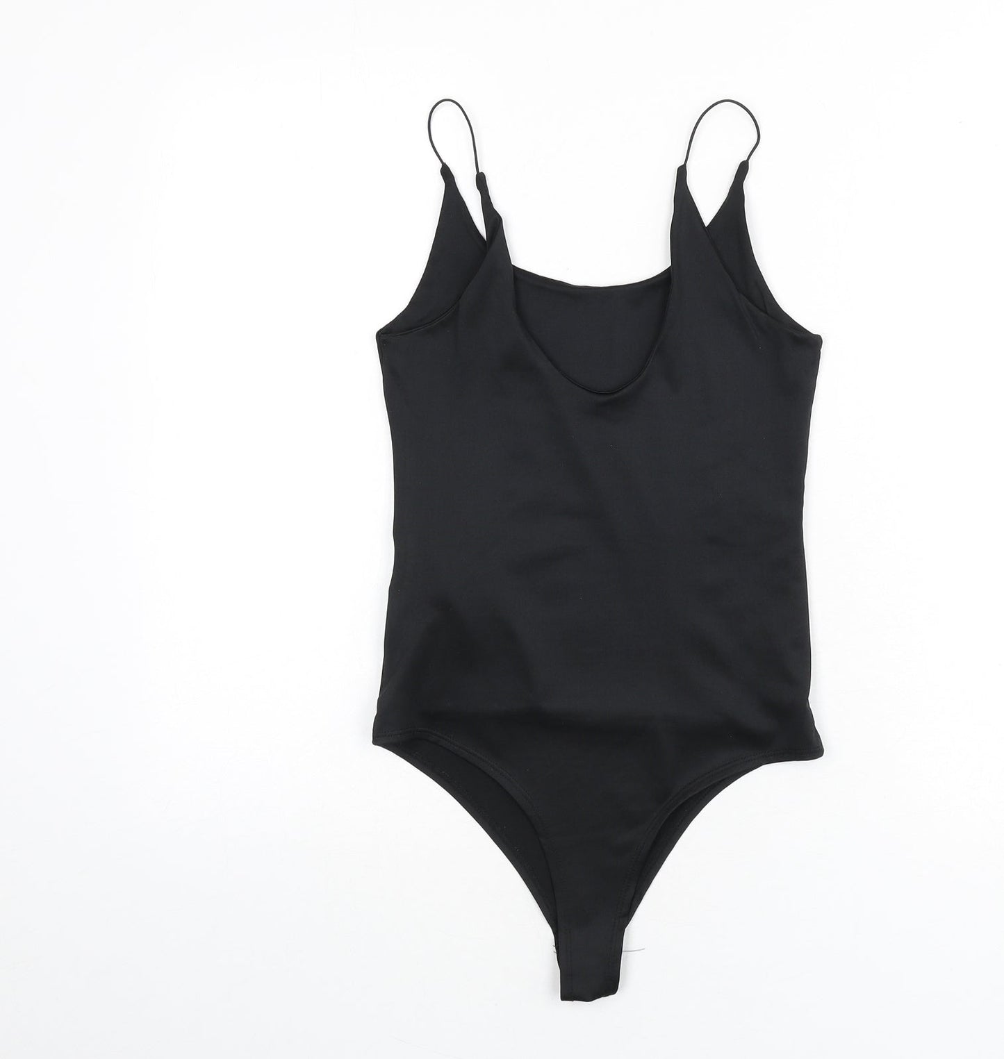 Womens UK Size S Amisu One-Piece Black Bodysuit