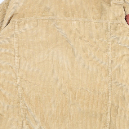 Boohoo Womens Beige Jacket Size 12 Button