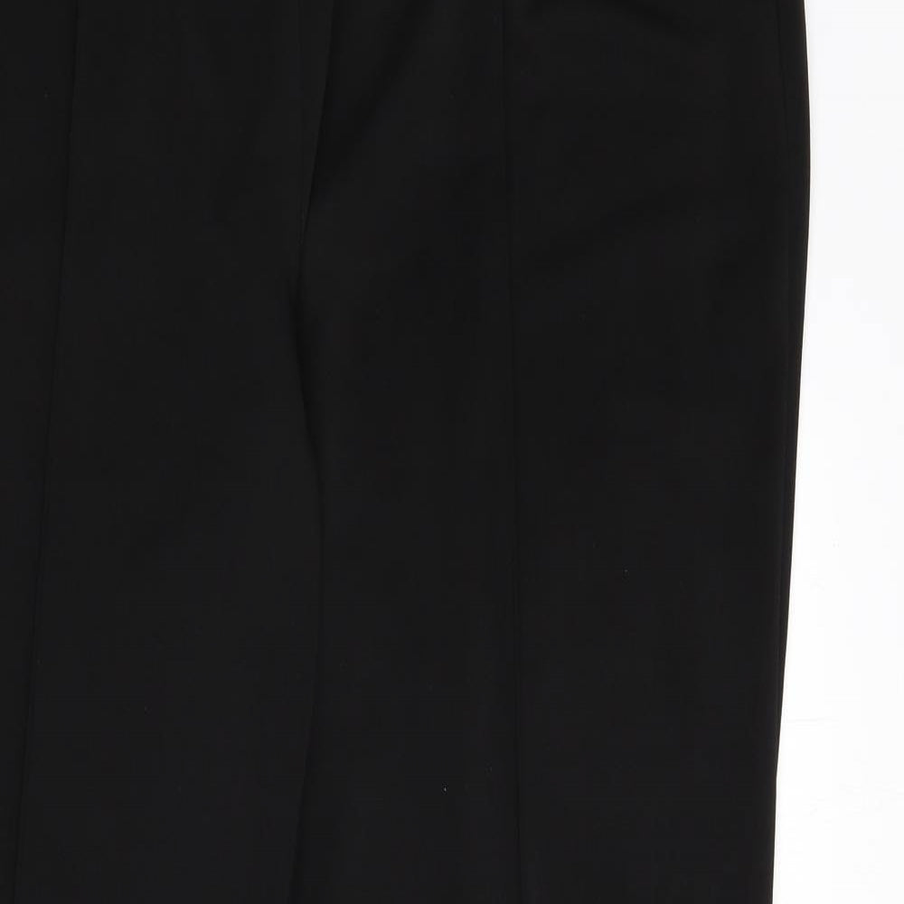 Alfani Womens Black Polyester Trousers Size 18 L30 in Regular - Pleat