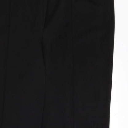 Alfani Womens Black Polyester Trousers Size 18 L30 in Regular - Pleat