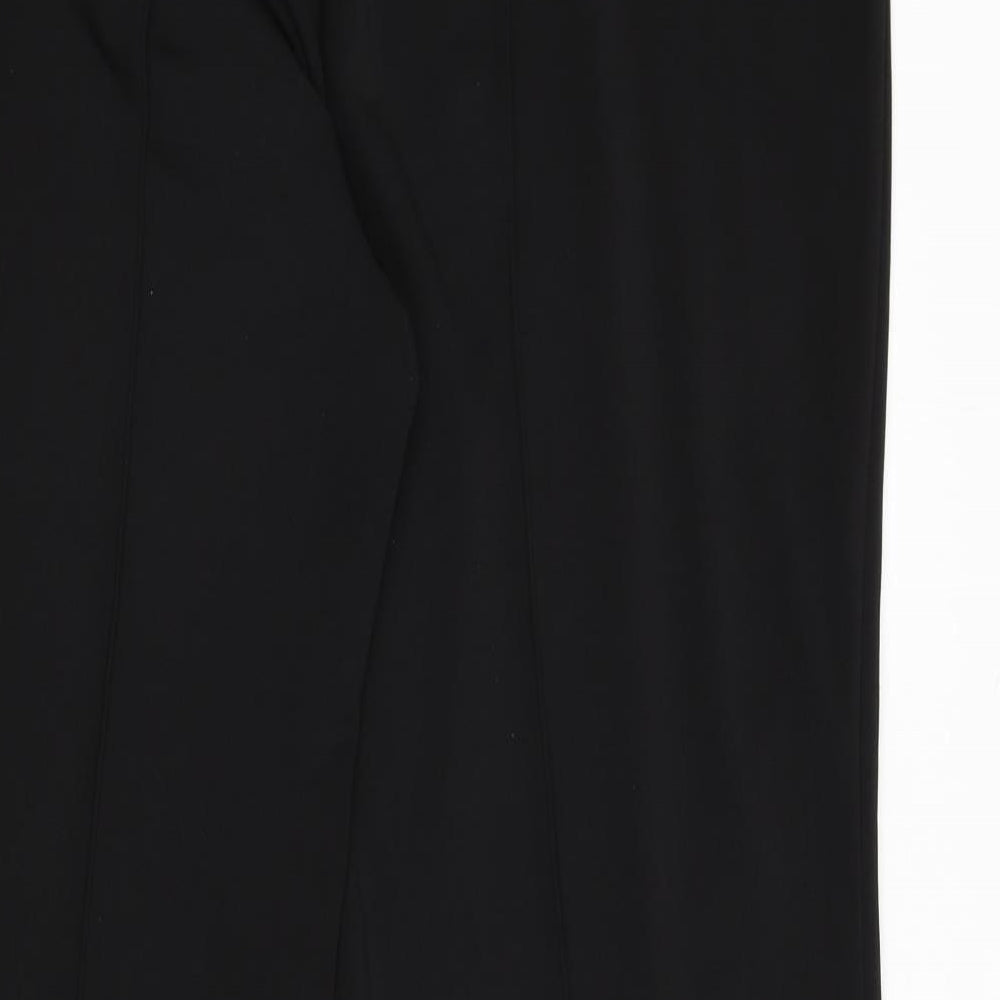 Alfani Womens Black Polyester Trousers Size 18 L30 in Regular - Pleat