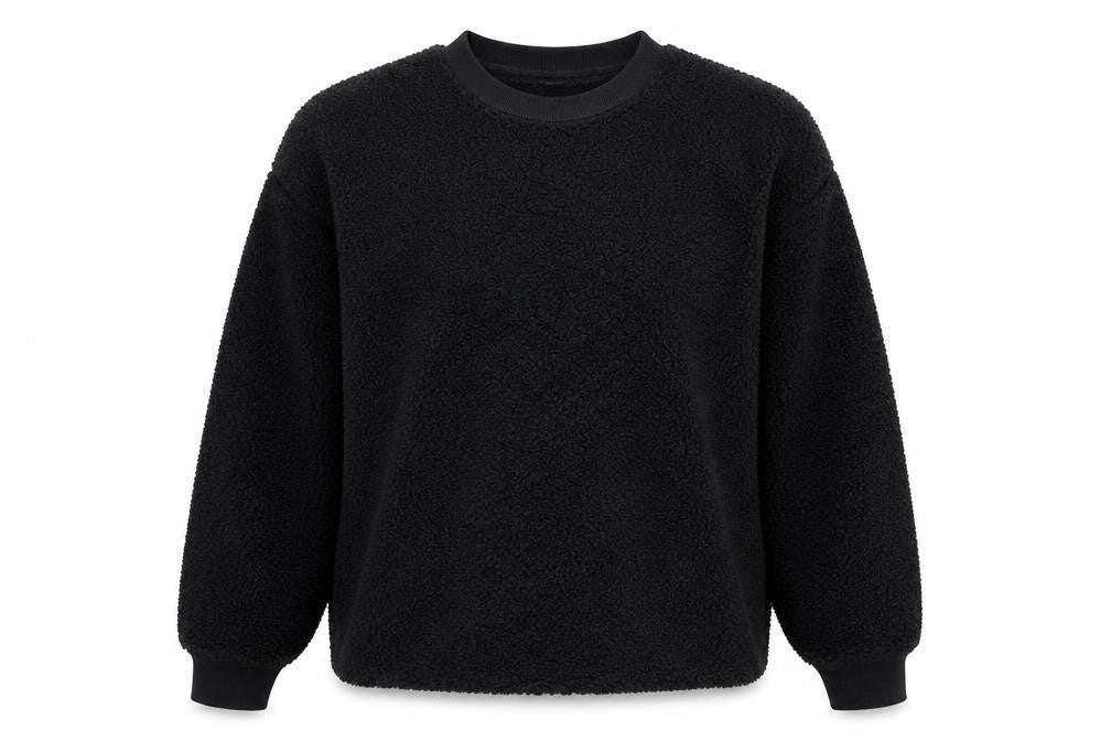 Womens UK Size L Marks and Spencer Black Pullover Sweatshirt