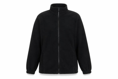 Blue Max Womens Black Jacket Size 6 Zip