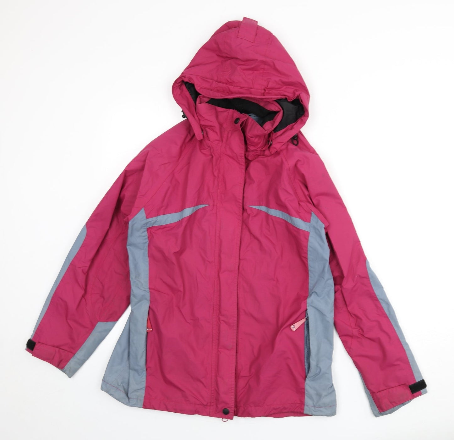 Outdoor Womens Pink Jacket Coat Size 14 Zip
