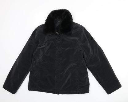 Womens UK Size 12 Dorothy Perkins Black Jacket