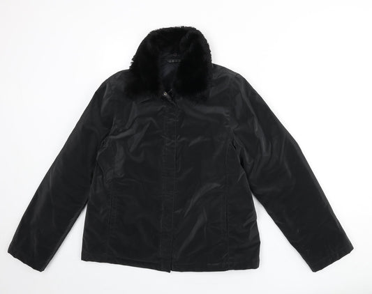 Womens UK Size 12 Dorothy Perkins Black Jacket