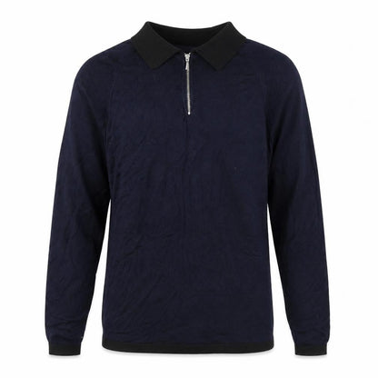 Mens UK Size M River Island Blue Pullover Jumper