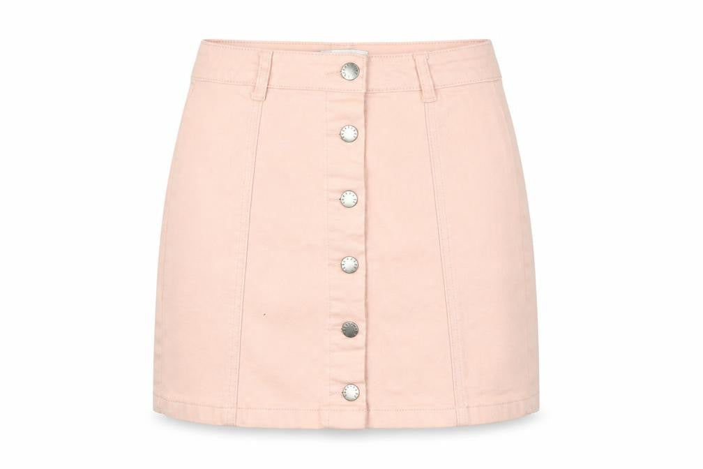 Womens UK Size S FOREVER 21 Mini Denim Skirt