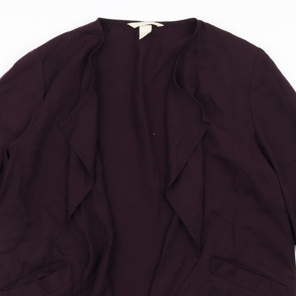 Womens UK Size 12 H&M Purple Jacket