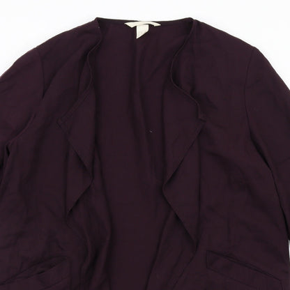 Womens UK Size 12 H&M Purple Jacket