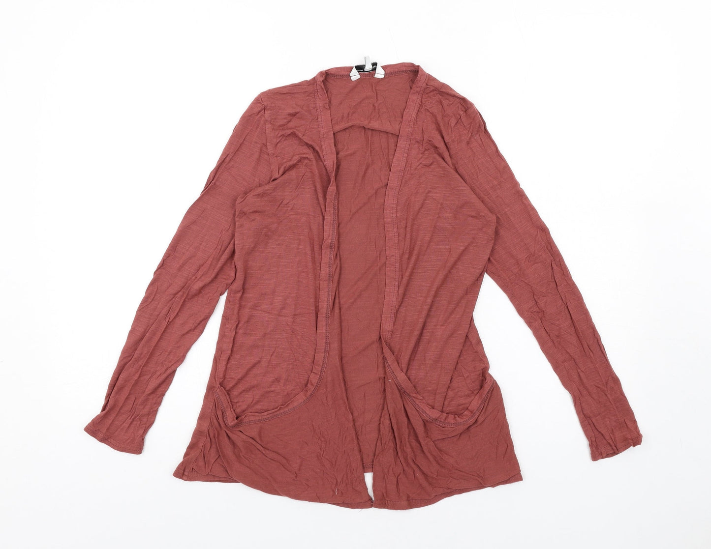 Womens UK Size 12 New Look Red Kimono T-Shirt