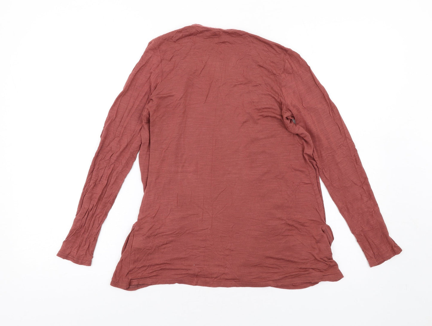 Womens UK Size 12 New Look Red Kimono T-Shirt