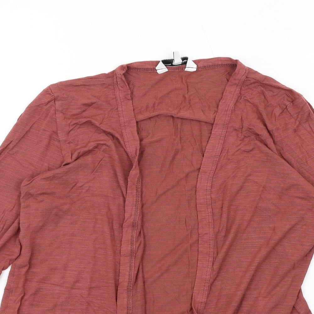 Womens UK Size 12 New Look Red Kimono T-Shirt