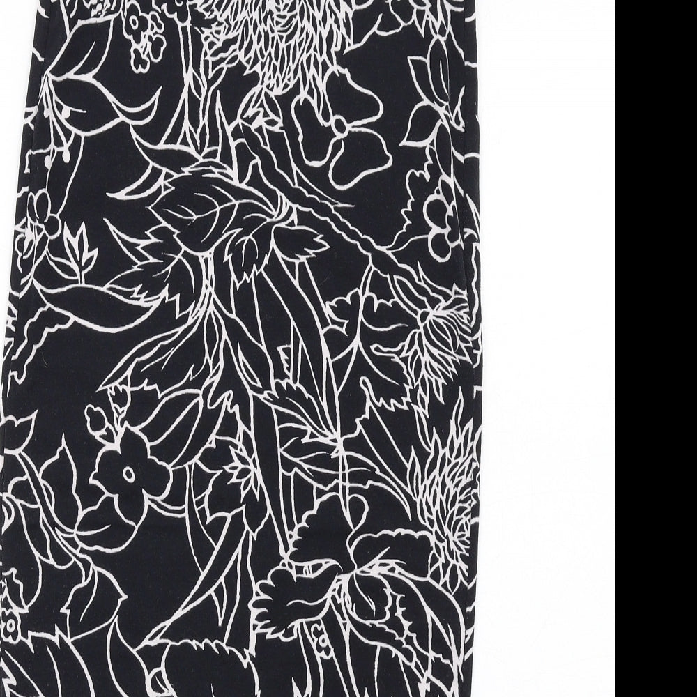 Womens UK Size 10 Topshop Straight & Pencil Jersey Skirt