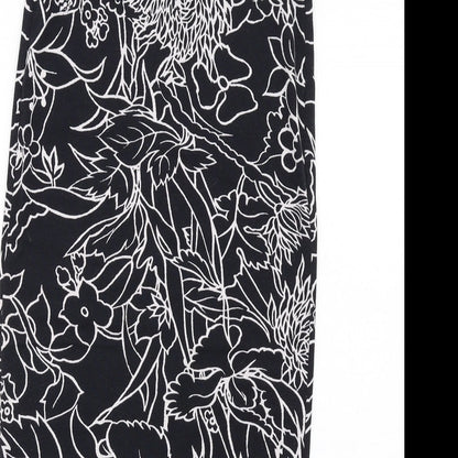 Womens UK Size 10 Topshop Straight & Pencil Jersey Skirt