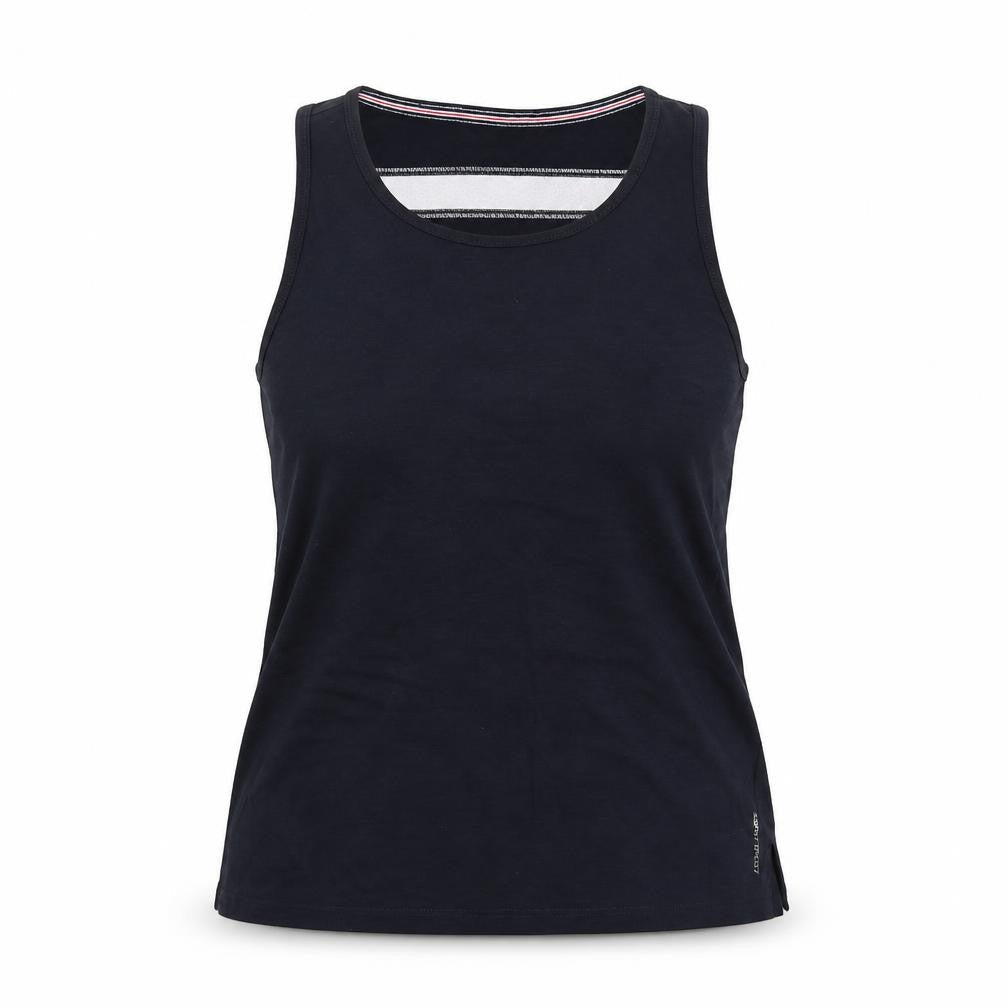Womens UK Size S Esprit Black Basic Tank