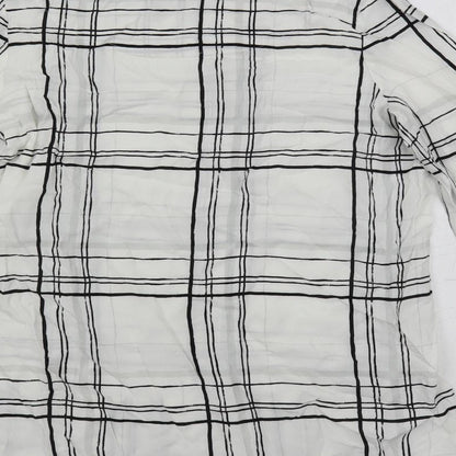 Womens UK Size 10 NEXT White Basic Blouse