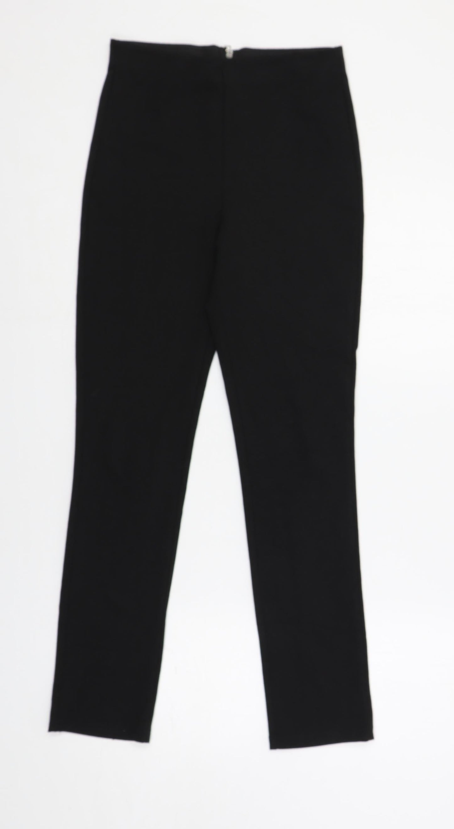 Womens UK Size XS H&M Regular Fit  Black Trousers