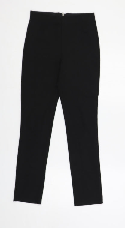 Womens UK Size XS H&M Regular Fit  Black Trousers