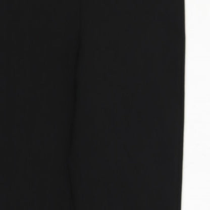 Womens UK Size XS H&M Regular Fit  Black Trousers