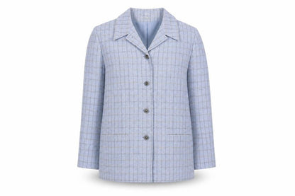 Womens UK Size 20 Equorian Blue Jacket