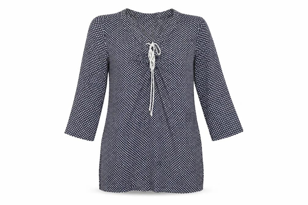 Womens UK Size XS Gap Blue Tunic Blouse
