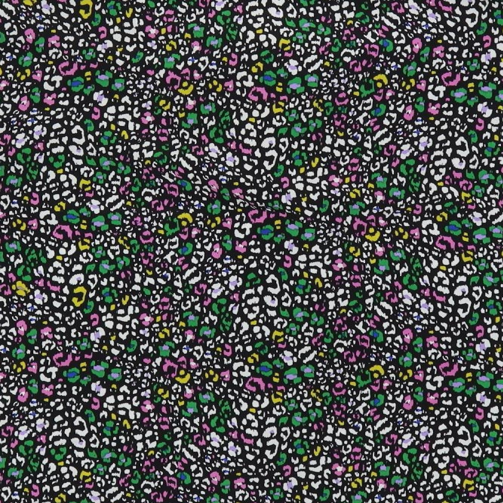 Womens UK Size 10 Topshop Multicoloured Basic Button-Up
