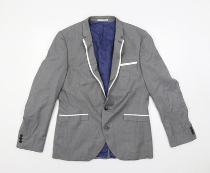 Mens UK Size 42 NEXT Regular Grey Suit Jacket