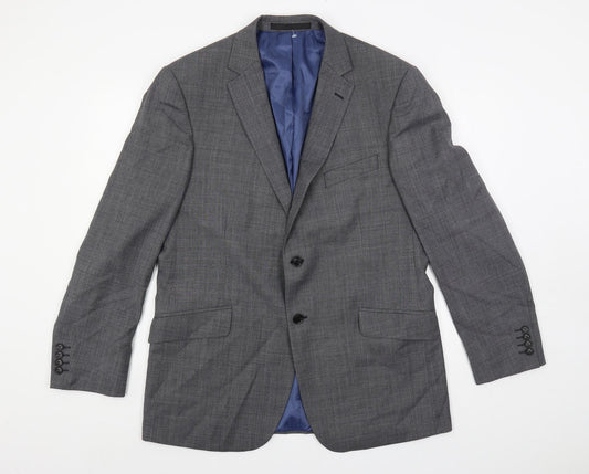 Mens UK Size 42 Marks and Spencer Regular Grey Suit Jacket