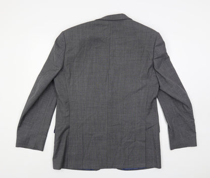 Mens UK Size 42 Marks and Spencer Regular Grey Suit Jacket