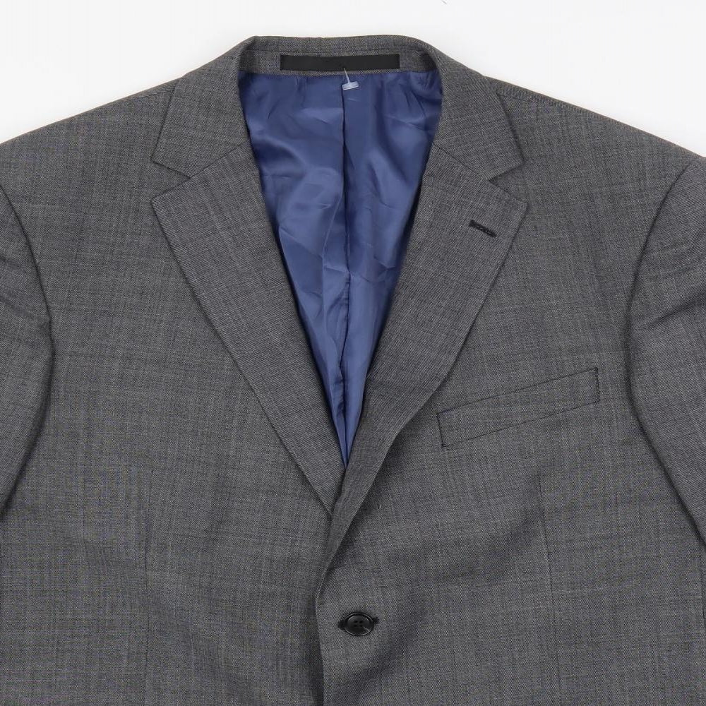 Mens UK Size 42 Marks and Spencer Regular Grey Suit Jacket
