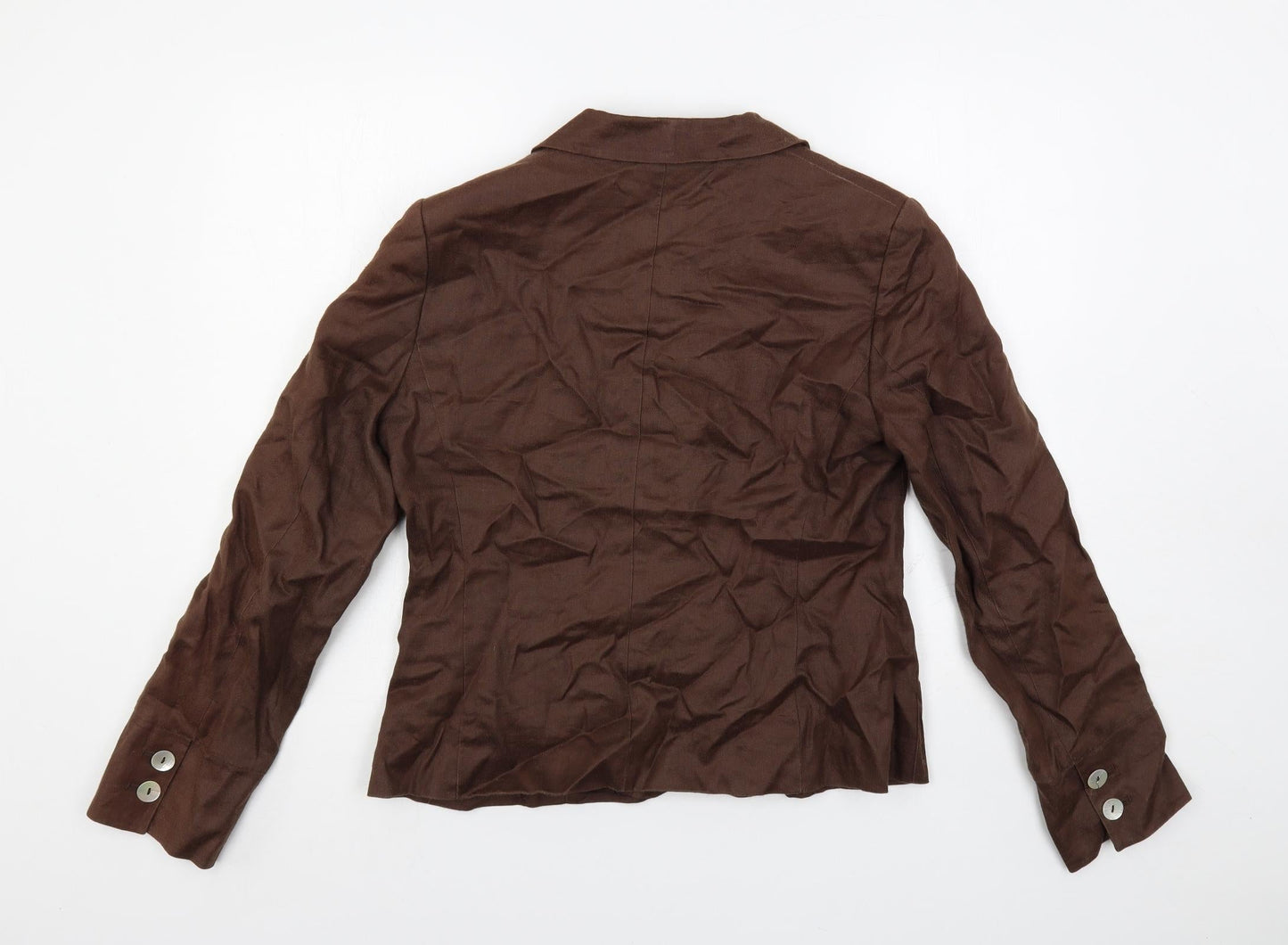Womens UK Size 14 Zara Brown Jacket
