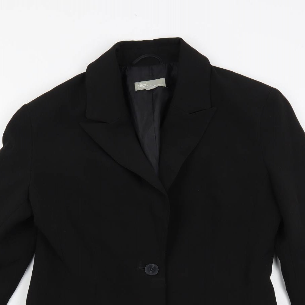 Womens UK Size 12 ASOS Black Jacket