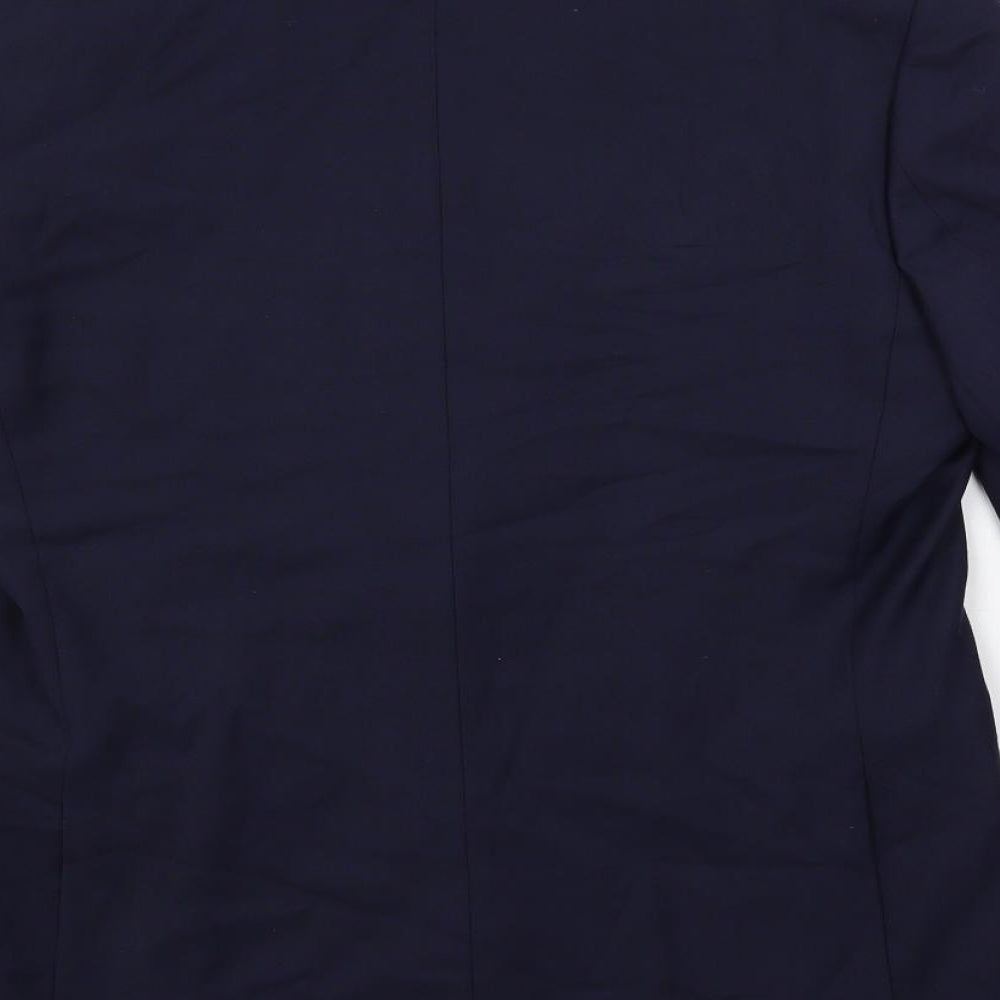 Mens UK Size 38 Marks and Spencer Regular Blue Suit Jacket