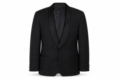 Mens UK Size 42 Scott & Taylor Regular Black Suit Tuxedo