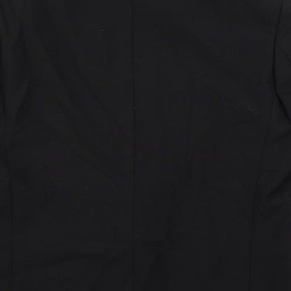 Mens UK Size 42 Scott & Taylor Regular Black Suit Tuxedo