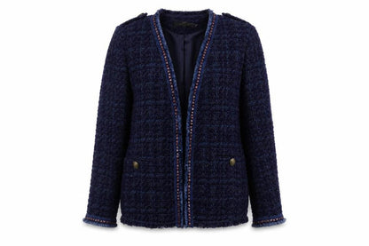 Next Womens Blue Jacket Blazer Size 10 - Open