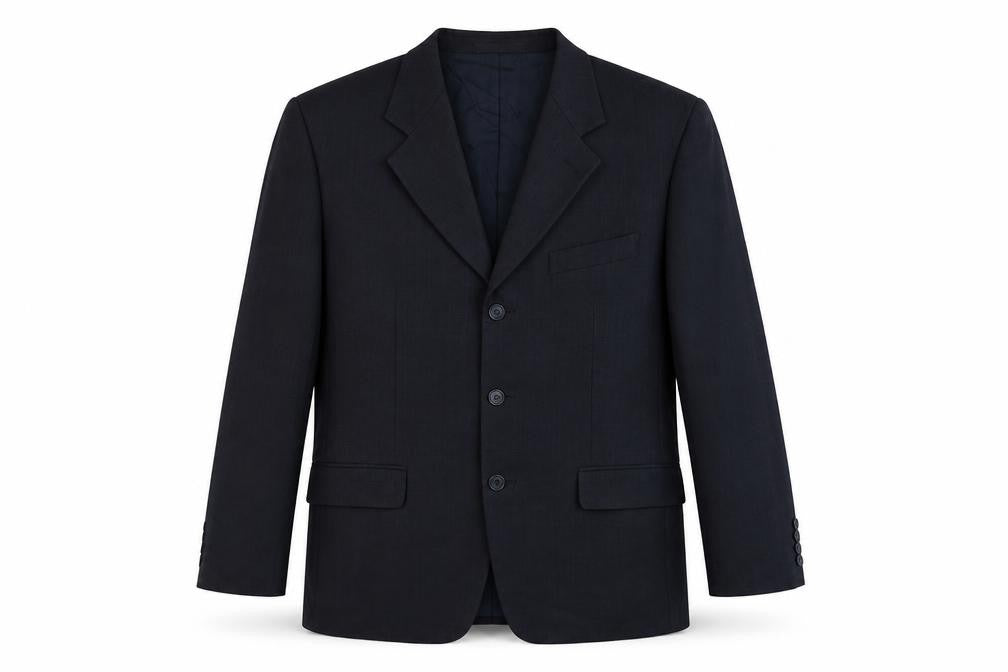 Mens UK Size 38 Marks and Spencer Regular Blue Suit Jacket