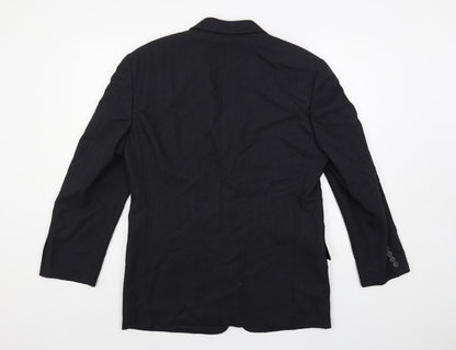 Mens UK Size 38 Marks and Spencer Regular Blue Suit Jacket