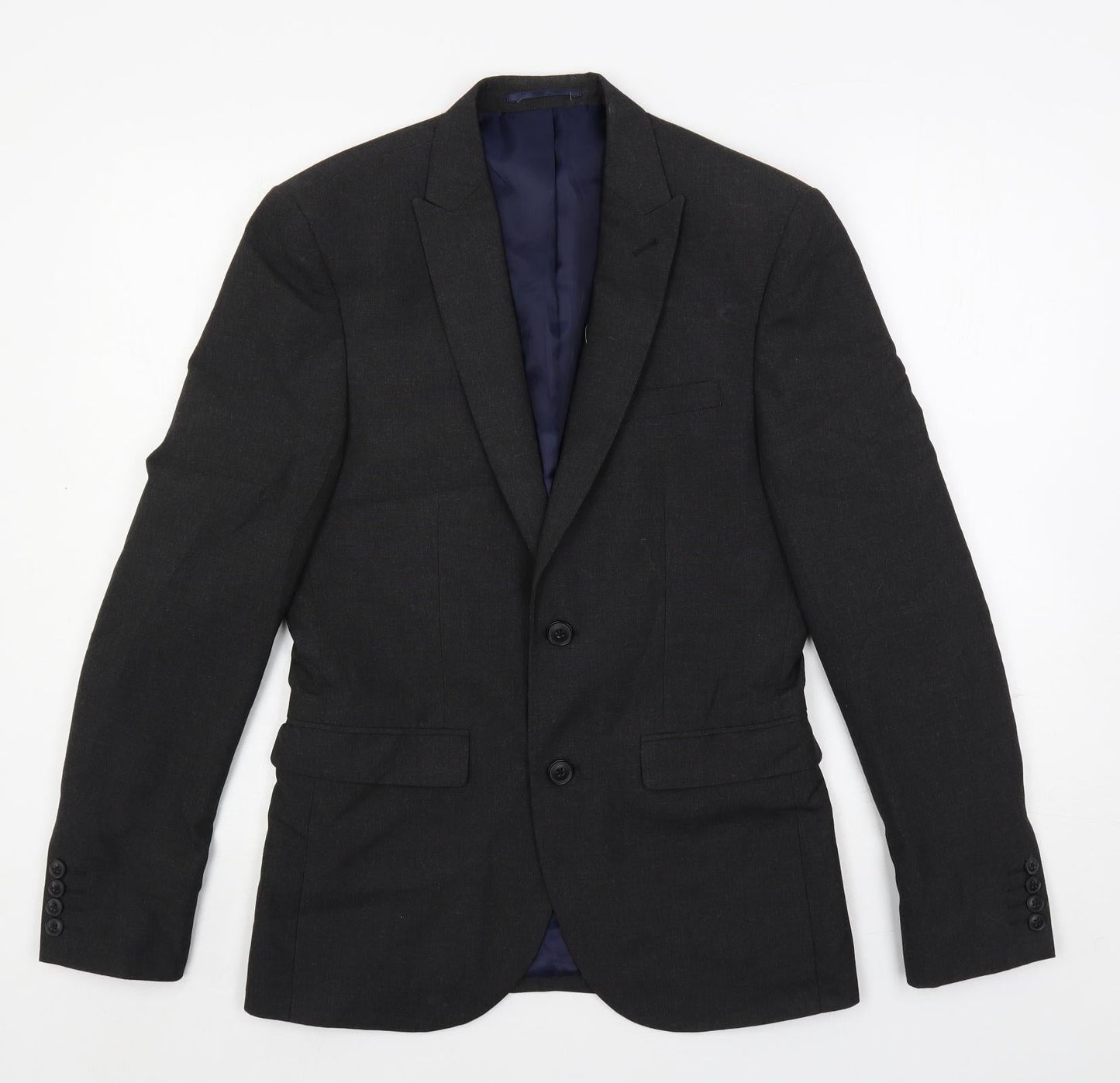 Mens UK Size 38 NEXT Regular Grey Suit Jacket