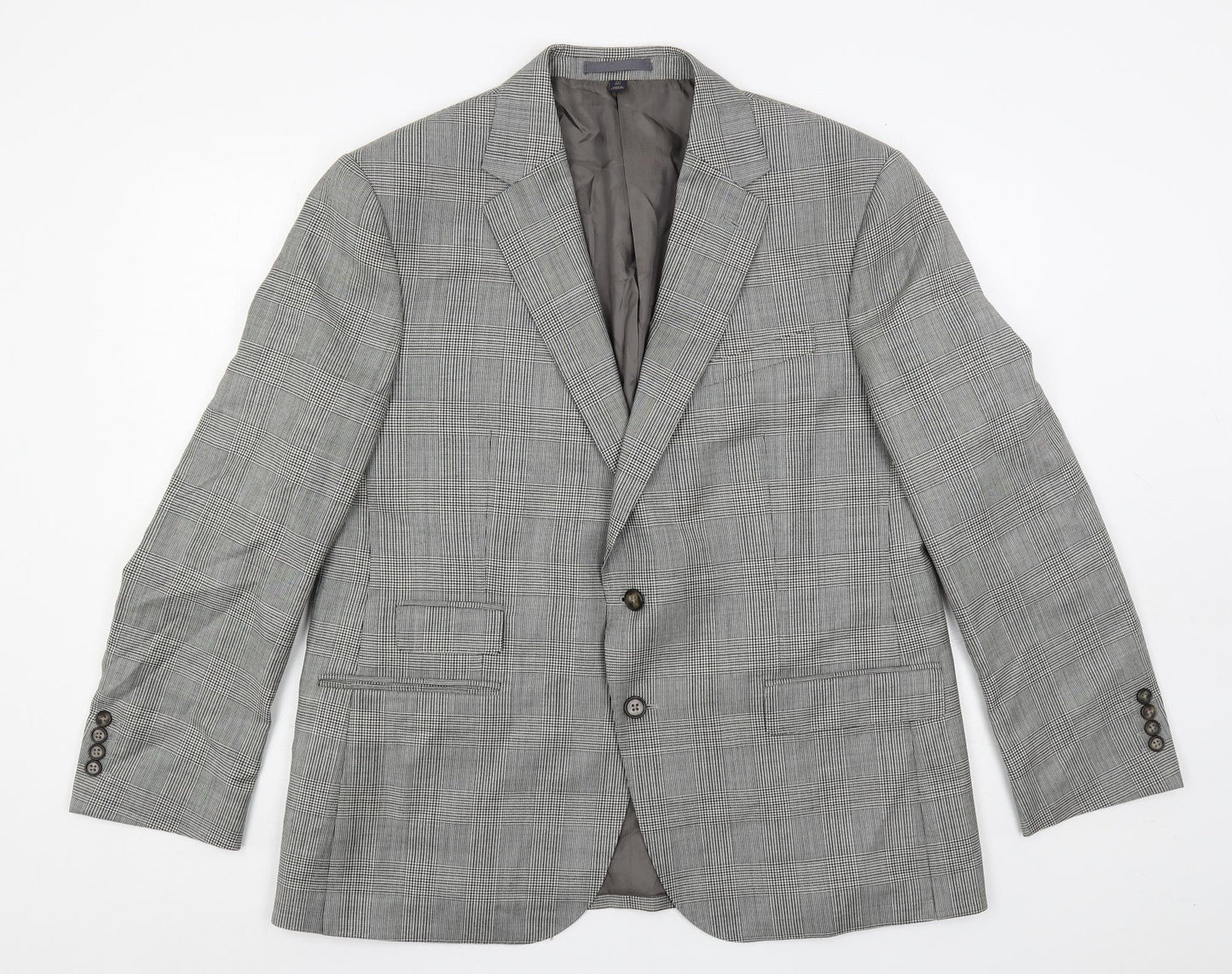 Mens UK Size 44 Marks and Spencer Regular Grey Suit Jacket