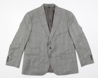 Mens UK Size 44 Marks and Spencer Regular Grey Suit Jacket